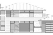 Contemporary Style House Plan - 5 Beds 4.5 Baths 6179 Sq/Ft Plan #1114-101 Exterior 
