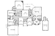European Style House Plan - 4 Beds 3 Baths 2616 Sq/Ft Plan #417-283 
