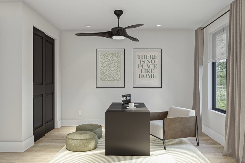 Architectural House Design - Interior - Other 1 for Barndominium House Plan #455-533 - 2 bed, 2 bath
