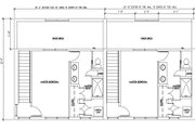 Modern Style House Plan - 2 Beds 2 Baths 5850 Sq/Ft Plan #448-1 