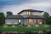 Contemporary Style House Plan - 3 Beds 2.5 Baths 1088 Sq/Ft Plan #48-1079 