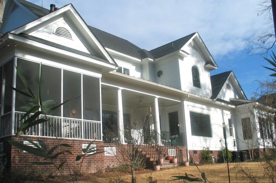 Exterior - Rear Elevation for Colonial House Plan #1054-78 - 4 bed, 4.5 bath