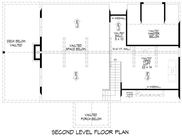 Home Plan - Country Floor Plan - Upper Floor Plan #932-1240