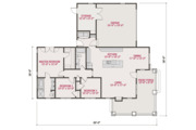 Craftsman Style House Plan - 3 Beds 2 Baths 1451 Sq/Ft Plan #461-54 
