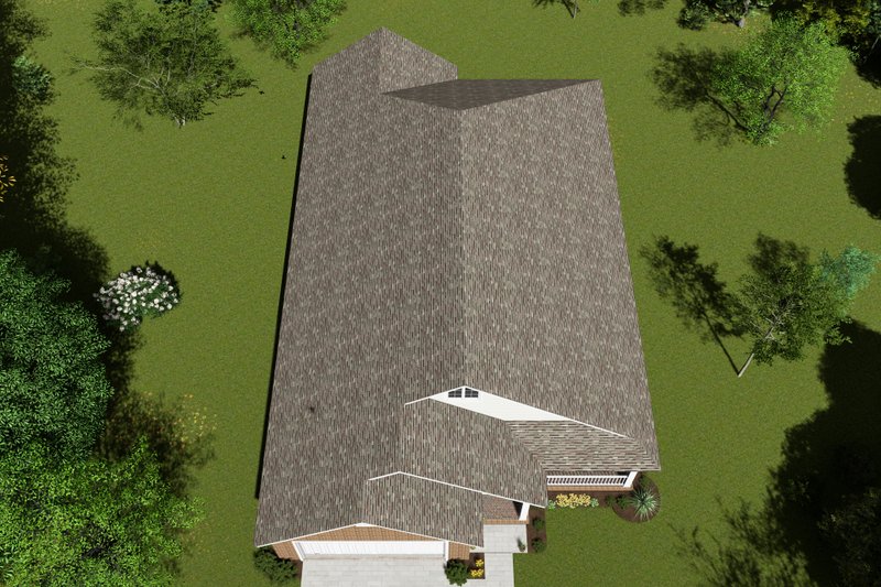 Home Plan - Exterior - Other Elevation 3 for Traditional House Plan #513-14 - 3 bed, 2 bath