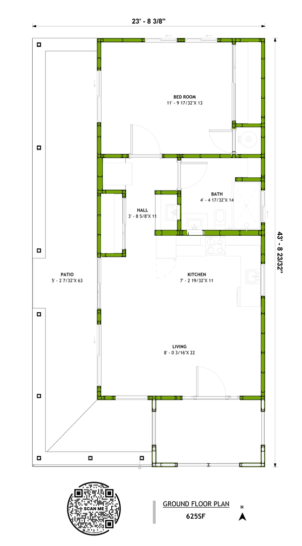Mediterranean Floor Plan - Main Floor Plan #1106-24