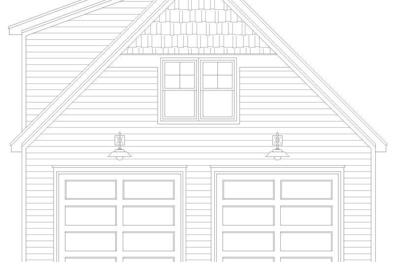 Dream House Plan - Exterior - Front Elevation 3 for Southern House Plan #932-1291 - 1 bed, 1 bath