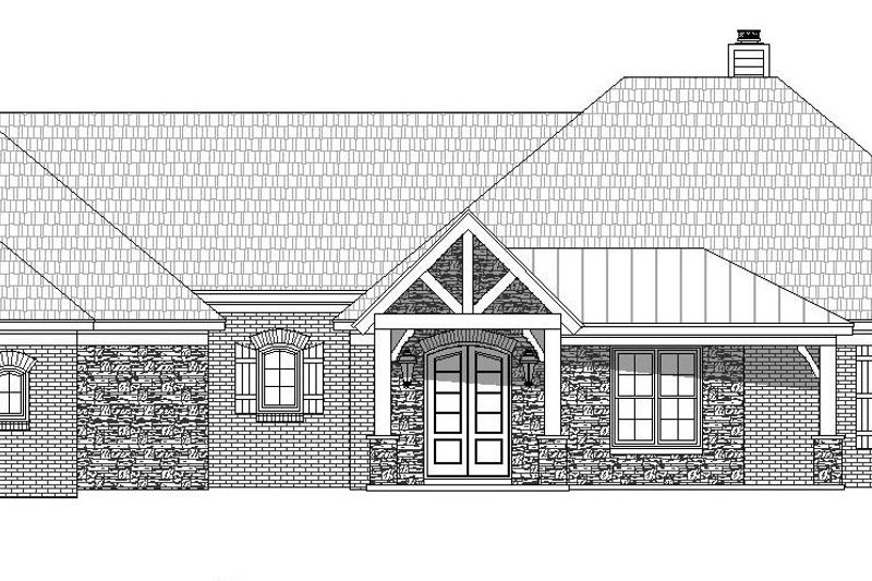 Dream House Plan - Exterior - Front Elevation 3 for Country House Plan #932-93 - 3 bed, 2.5 bath