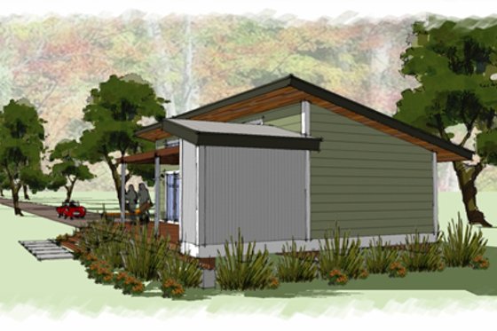 Photo for Modern House Plan #449-14 - 1 bed, 1 bath