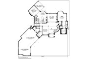 European Style House Plan - 4 Beds 4.5 Baths 4381 Sq/Ft Plan #70-1294 