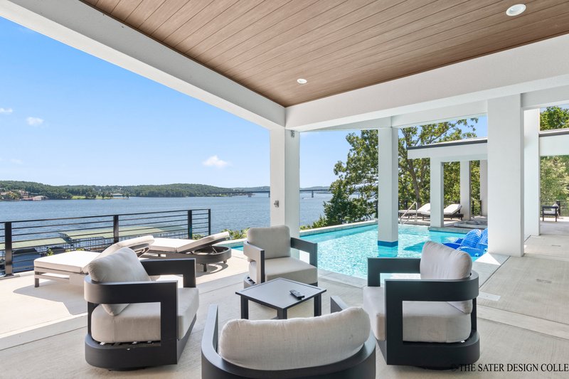 Architectural House Design - Exterior - Outdoor Living for Contemporary House Plan #930-546 - 3 bed, 3.5 bath