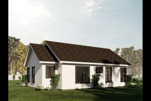 Exterior - Other Elevation for Cottage House Plan #1110-2 - 2 bed, 2 bath