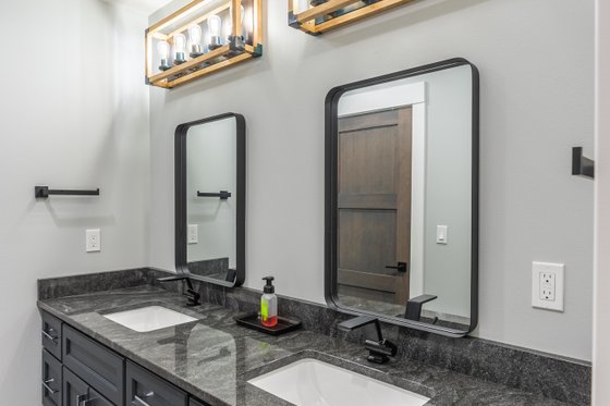 Interior - Bathroom 2 for Contemporary House Plan #1070-153 - 3 bed, 2.5 bath