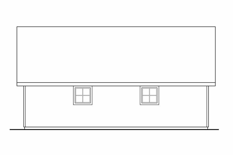 House Blueprint - Exterior - Other Elevation for Traditional House Plan #124-1321, 0 bath