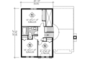 Modern Style House Plan - 3 Beds 1.5 Baths 1418 Sq/Ft Plan #25-4248 