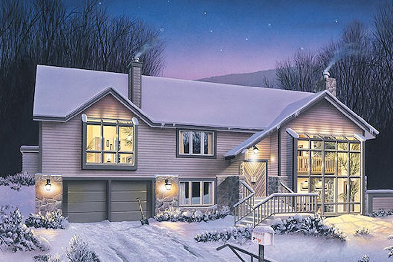 Architectural House Design - Exterior - Other Elevation for Modern House Plan #57-296 - 3 bed, 3 bath