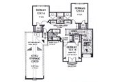 European Style House Plan - 4 Beds 4 Baths 3358 Sq/Ft Plan #310-937 
