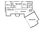 European Style House Plan - 3 Beds 3.5 Baths 3402 Sq/Ft Plan #67-370 