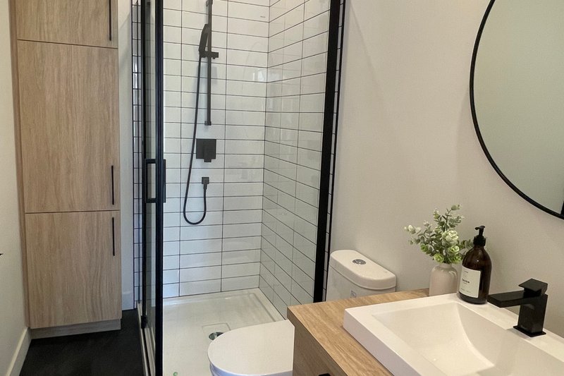 Architectural House Design - Interior - Bathroom for Contemporary House Plan #23-2726 - 3 bed, 2 bath