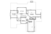European Style House Plan - 3 Beds 3 Baths 3425 Sq/Ft Plan #17-2302 