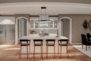 Mediterranean Style House Plan - 4 Beds 3.5 Baths 3512 Sq/Ft Plan #455-555 