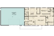 Barndominium Style House Plan - 3 Beds 2 Baths 1500 Sq/Ft Plan #923-234 