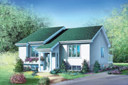 Traditional Style House Plan - 2 Beds 1 Baths 994 Sq/Ft Plan #25-1190 