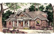 Southern Style House Plan - 3 Beds 3.5 Baths 2613 Sq/Ft Plan #406-262 