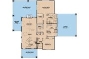 Craftsman Style House Plan - 2 Beds 2 Baths 1891 Sq/Ft Plan #923-4 