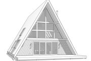 Cottage Style House Plan - 4 Beds 3 Baths 2025 Sq/Ft Plan #1114-33 Exterior 