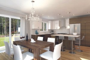 Interior - Dining Room for Ranch House Plan #23-2656 - 3 bed, 1.5 bath