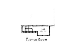 Floor Plan - Other Floor for Craftsman House Plan #921-11 - 4 bed, 4 bath