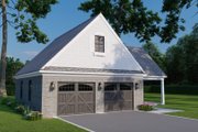 Traditional Style House Plan - 0 Beds 0 Baths 806 Sq/Ft Plan #923-420 