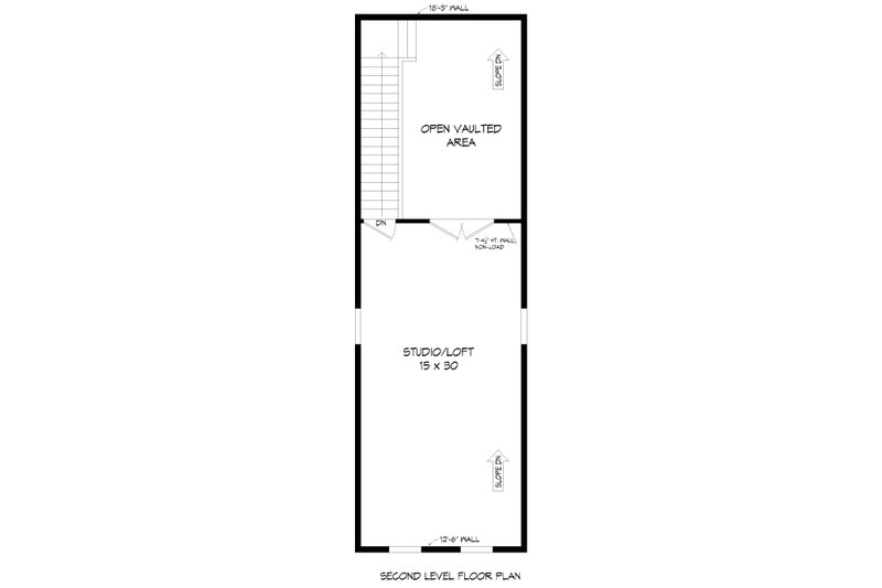Dream House Plan - Floor Plan - Upper Floor for Contemporary House Plan #932-520, 0 bath