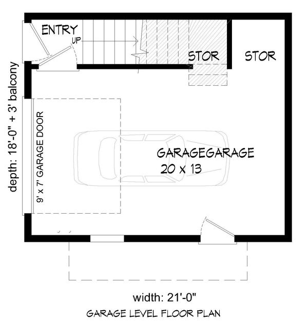 Contemporary Floor Plan - Main Floor Plan #932-177