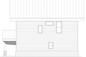 Exterior - Other Elevation 1 for Contemporary House Plan #932-475 - 2 bed, 2 bath