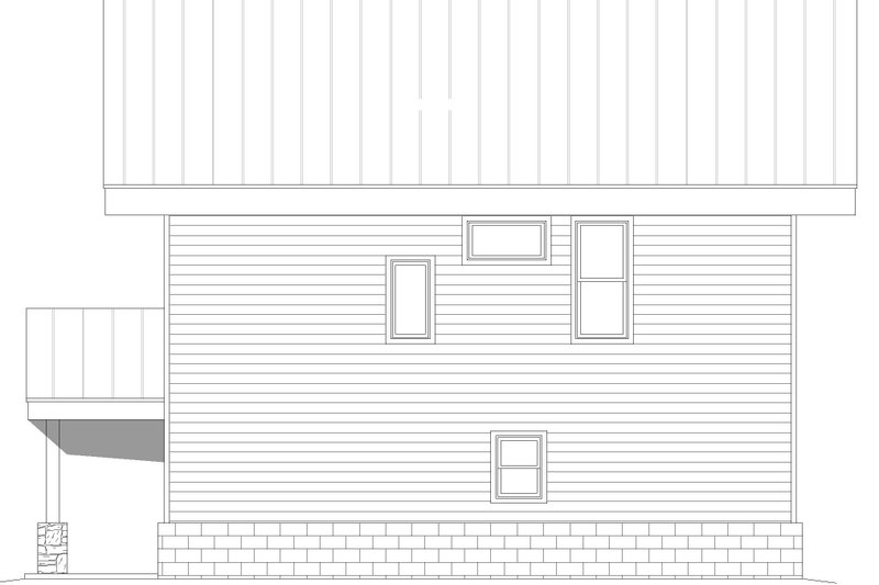 Architectural House Design - Exterior - Other Elevation 1 for Contemporary House Plan #932-475 - 2 bed, 2 bath
