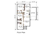 Cottage Style House Plan - 3 Beds 2 Baths 1080 Sq/Ft Plan #79-132 