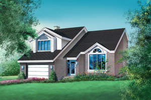 Traditional Exterior - Front Elevation Plan #25-2111