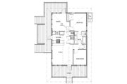 Beach Style House Plan - 2 Beds 1 Baths 869 Sq/Ft Plan #536-2 