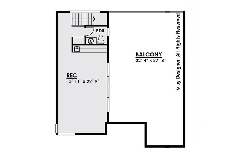 Home Plan - Third Floor
