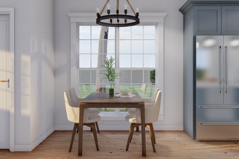 House Design - Interior - Dining Room for Cottage House Plan #923-325 - 3 bed, 2 bath