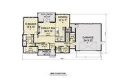 Country Style House Plan - 3 Beds 2.5 Baths 2490 Sq/Ft Plan #1070-33 