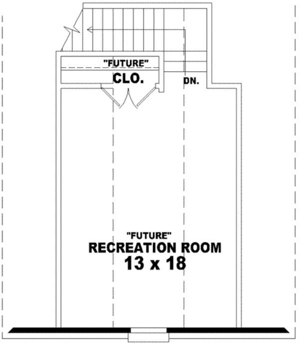 Traditional Floor Plan - Other Floor Plan #81-990