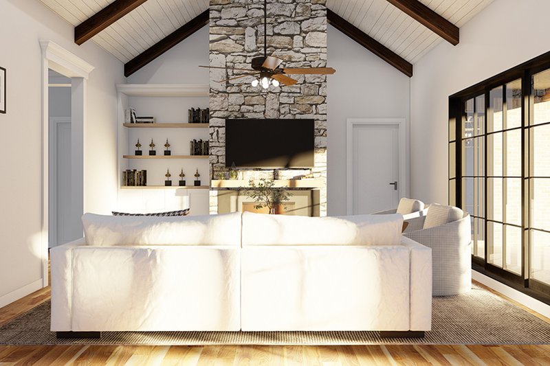 Architectural House Design - Interior - Other for European House Plan #923-48 - 3 bed, 2 bath