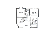 European Style House Plan - 4 Beds 4 Baths 2782 Sq/Ft Plan #67-226 
