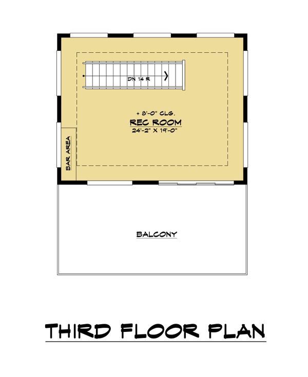 Home Plan - Contemporary Floor Plan - Other Floor Plan #1066-113