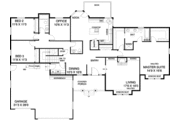 Mediterranean Style House Plan - 3 Beds 2 Baths 2240 Sq/Ft Plan #60-275 