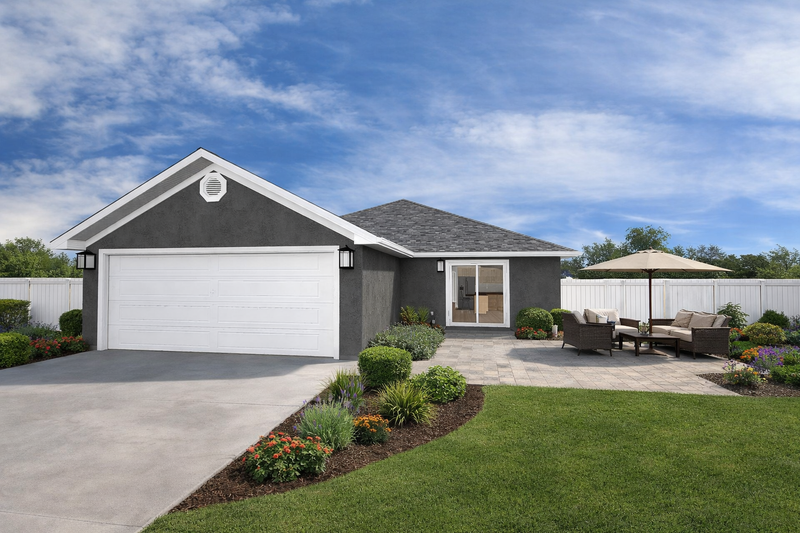 Home Plan - Exterior - Rear Elevation 1 for Ranch House Plan #1060-432 - 3 bed, 2 bath