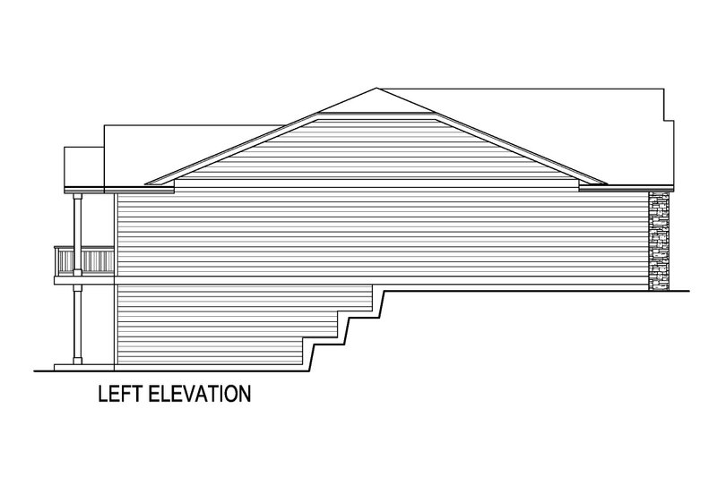 House Blueprint - Exterior - Other Elevation for Farmhouse House Plan #569-62 - 3 bed, 2.5 bath